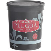Plugra 5 lb. Unsalted Clarified Butter - 4/Case