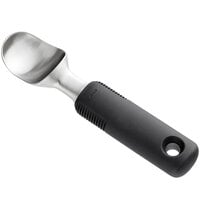 OXO 1044082 Good Grips #20 Black Squeeze Handle Disher - 1.5 oz.