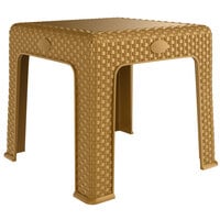 Lancaster Table & Seating 19 5/16 inch Square Sand Side Table