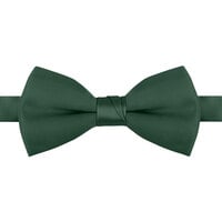 Henry Segal Hunter Green 2"(H) x 4 1/2" (W) Adjustable Band Poly-Satin Bow Tie