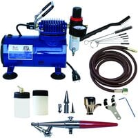 Paasche H-100D Single Action External Mix Airbrush and Compressor