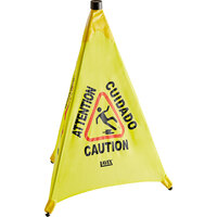 Lavex 30" Caution Wet Floor Pop-Up Sign