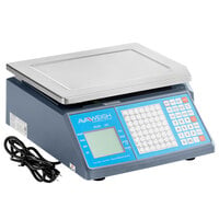 AvaWeigh PCSP60 Thermal Label Printing / Price Computing Scale, Legal for Trade