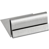 1 1/2 inch x 3/4 inch Stainless Steel Deli Tag Holder