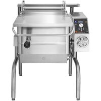 Groen BPM-15GC Stainless Steel 15-Gallon Tilting Natural Gas Braising Pan - 65,000 BTU