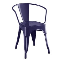 Lancaster Table & Seating Alloy Series Sapphire Outdoor Arm Chair