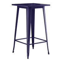 Lancaster Table & Seating Alloy Series 24" x 24" Sapphire Bar Height Outdoor Table