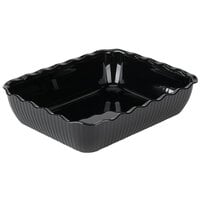 Choice 10 lb. Black Deli Crock