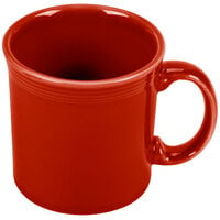 Fiesta® Dinnerware from Steelite International HL570326 Scarlet 12 oz. China Java Mug - 12/Case