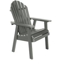 Sequoia by Highwood USA CM-CHRSQD2-CGE Muskoka Coastal Teak Faux Wood Adirondack Dining Chair