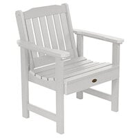 Sequoia by Highwood USA CM-CHGSQ01-WHE Springville White Faux Wood Outdoor Arm Chair