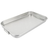 Vollrath 68253 Wear-Ever 8.9375 Qt. Aluminum Baking and Roasting Pan with Handles - 22 7/8 inch x 13 1/2 inch x 2 inch