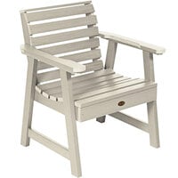 Sequoia by Highwood USA CM-CHGSQ02-WAE Glennville Whitewash Faux Wood Outdoor Arm Chair