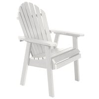 Sequoia by Highwood USA CM-CHRSQD2-WHE Muskoka White Faux Wood Adirondack Dining Chair