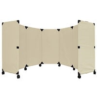 Versare Beige MP10 Economical Folding Portable Partition