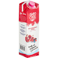 Island Oasis 1 Liter Wildberry Pomegranate Puree Beverage Mix