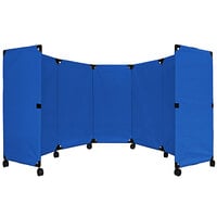 Versare Blue MP10 Economical Folding Portable Partition