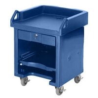 Cambro VCS186 Blue Versa Cart with Standard Casters