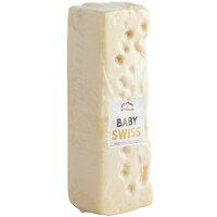 S. Clyde Weaver 5 lb. Baby Swiss Cheese Block - 2/Case