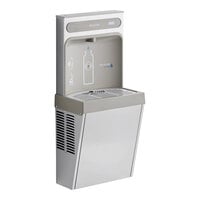 Zurn Elkay LZ8WSSSMC EZH2O Stainless Steel 8 GPH Filtered Bottle Filling Station with Touchless Sensor Activation - 115V - Chilled