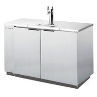 Beverage-Air DD50HC-1-S-WINE Double Tap Kegerator Wine Dispenser - Stainless Steel Front, (2) 1/2 Keg Capacity