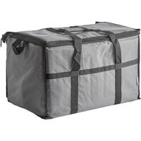 Choice Gray Large Insulated Nylon Cooler Bag (Holds 72 Cans)