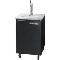 Beverage-Air DD24HC-1-B-138-WINE Four Tap Kegerator Wine Dispenser - Black, (1) 1/2 Keg Capacity