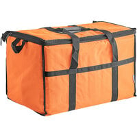 Choice Orange Large Insulated Nylon Cooler Bag (Holds 72 Cans)