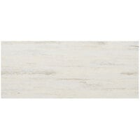 BFM Seating 2AW3072 Relic 30" x 72" Rectangular Antique Wash 2" Thick Melamine Table Top with Matching Edge