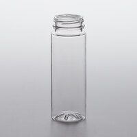 4 oz. Round PET Clear Energy Juice Bottle - 650/Bag