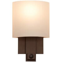 Kalco 4651BZ Espille ADA Compliant Rustic Wall Sconce with Bronze Finish - 120V, 100W