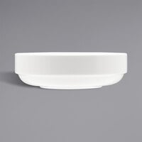 Fortessa 6200.F0000.27 Ilona 16.2 oz. Bright White Stackable China Bowl - 48/Case