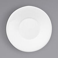 Fortessa 6200.F0000.17 Ilona 6 1/2" Bright White China Saucer - 48/Case