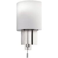 Kalco Espille ADA Compliant Transitional Wall Sconce with Satin Nickel Finish - 120V, 60W