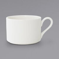 Fortessa 6200.F0000.08 Ilona 8 oz. Bright White China Cup - 48/Case