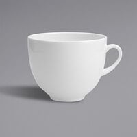 Fortessa 6300.F0000.08 Caldera 16 oz. Bright White China Cup - 24/Case