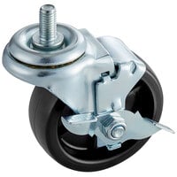 Avantco A Plus 44712190918 4" Swivel Stem Caster with Brake for AP Series