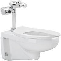 Zurn One Z.WC2.S Sensor Toilet System with Wall Hung Toilet and Flush Valve
