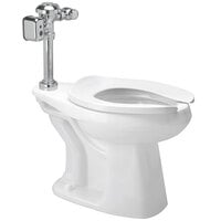 Zurn One Z.WC4.AS Sensor Toilet System with ADA Height Floor Mounted Toilet and Flush Valve