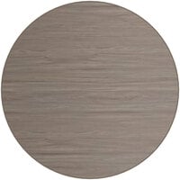 Lancaster Table & Seating 30" Round Reversible Birch / Ash Laminated Table Top