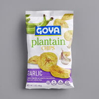 Goya 5 oz. Garlic Plantain Chips - 12/Case