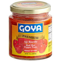 Goya 7.5 oz. Aji Rocoto Red Hot Pepper Paste - 12/Case