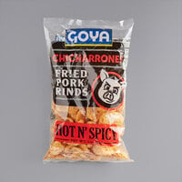 Goya 3 oz. Hot and Spicy Chicharrones - 12/Case