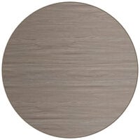 Lancaster Table & Seating 36" Round Reversible Birch / Ash Laminated Table Top