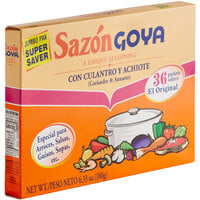 Goya 6.33 oz. Sazon Seasoning Packets - 36/Box