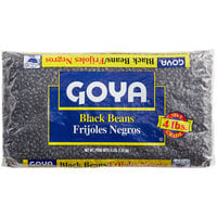 Goya 4 lb. Black Beans - 6/Case