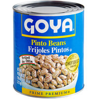 Goya #10 Can Pinto Beans - 6/Case