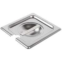 Vollrath 75260 Super Pan V 1/6 Size Slotted Stainless Steel Steam Table / Hotel Pan Cover