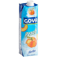 Goya 33.8 fl. oz. Peach Nectar - 12/Case