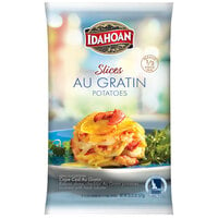 Idahoan Slices Au Gratin Potatoes 20.35 oz. Pouch - 12/Case